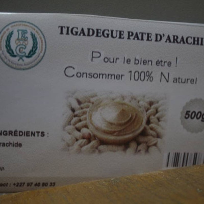 Tigadegue ( pâte d'arachide) 350g