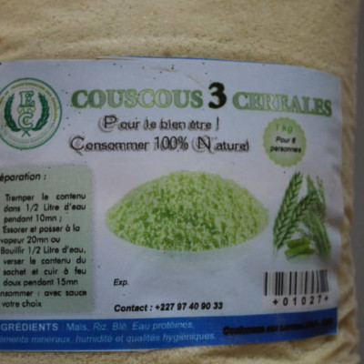 Couscous 3 céréales  (1kg)